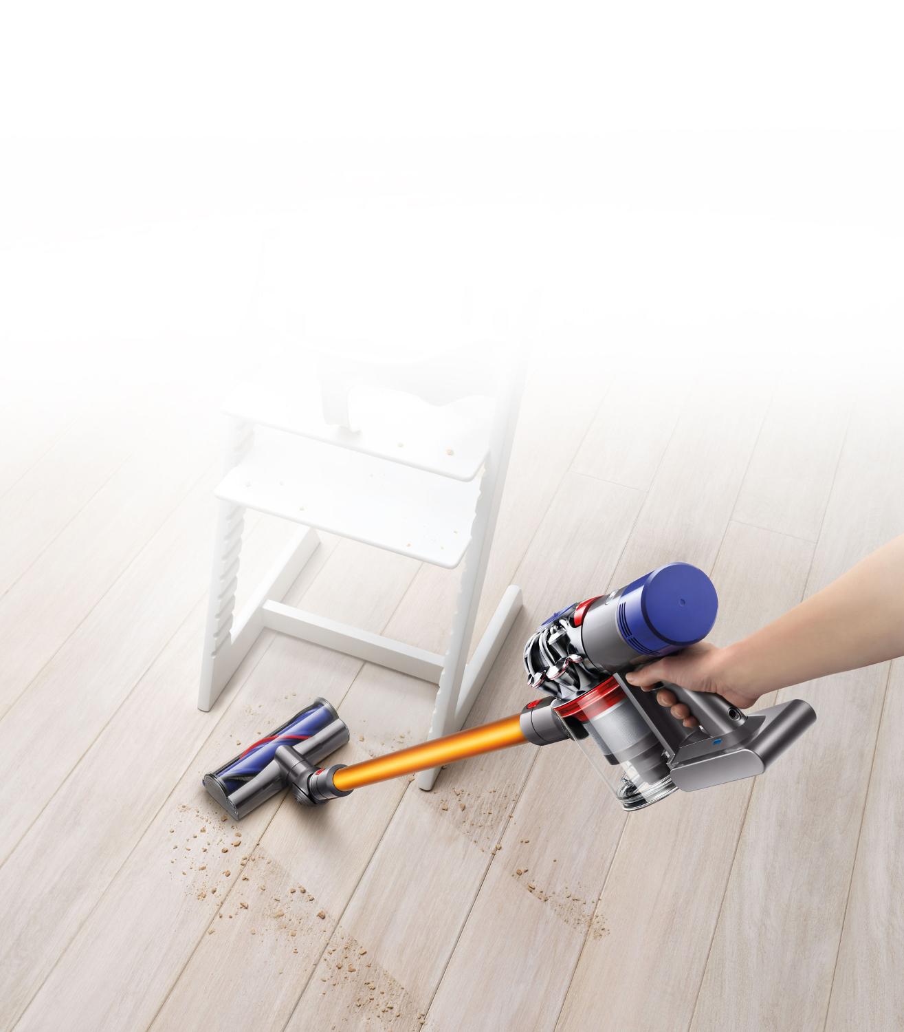Cord-free. Hassle- free. Powerful cleaning.